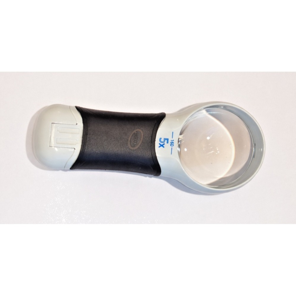 COIL AT Max Auto Touch 5x LED Illuminated Magnifier –New Handheld Low Vision Aid